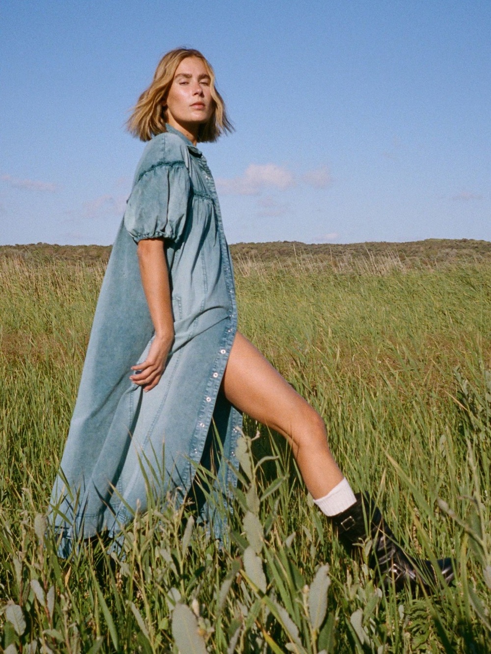 Free people on the road maxi dress